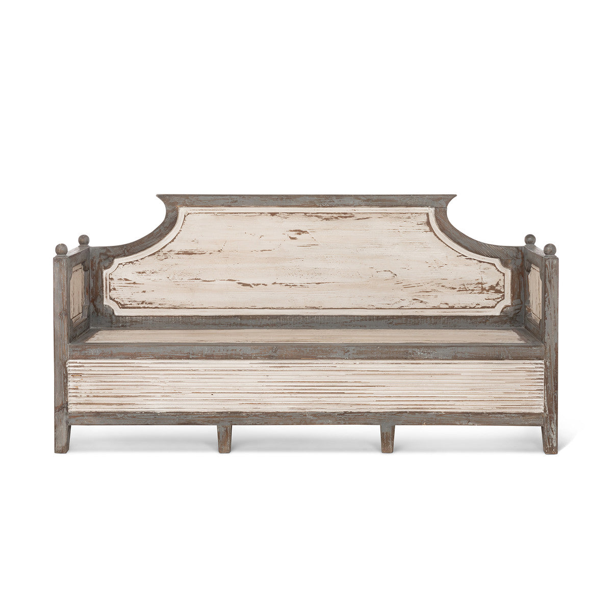Simone French Style Wooden Bench