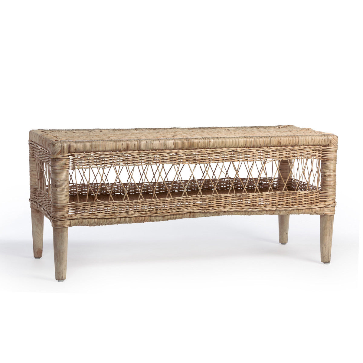 Brenna Rattan Chair + Table